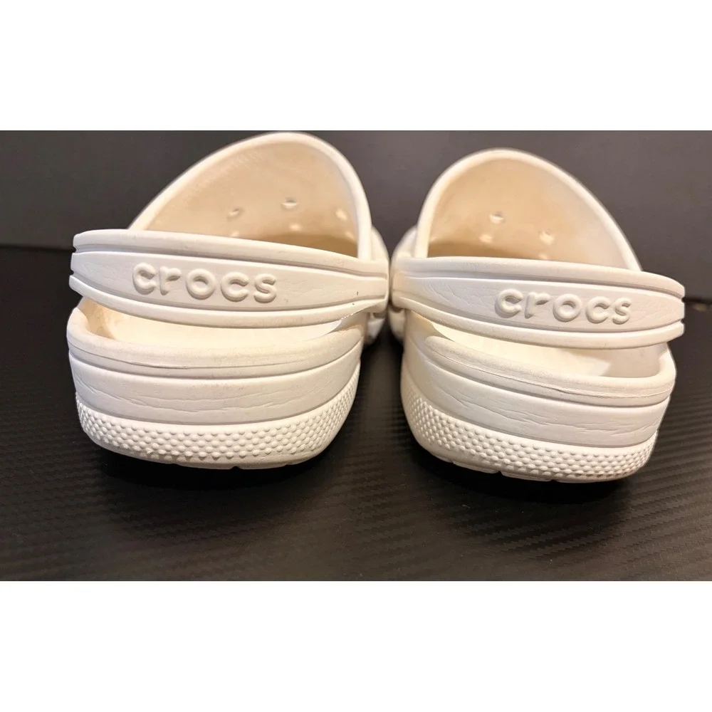 Crocs Kids Clog White Size J2 Girls